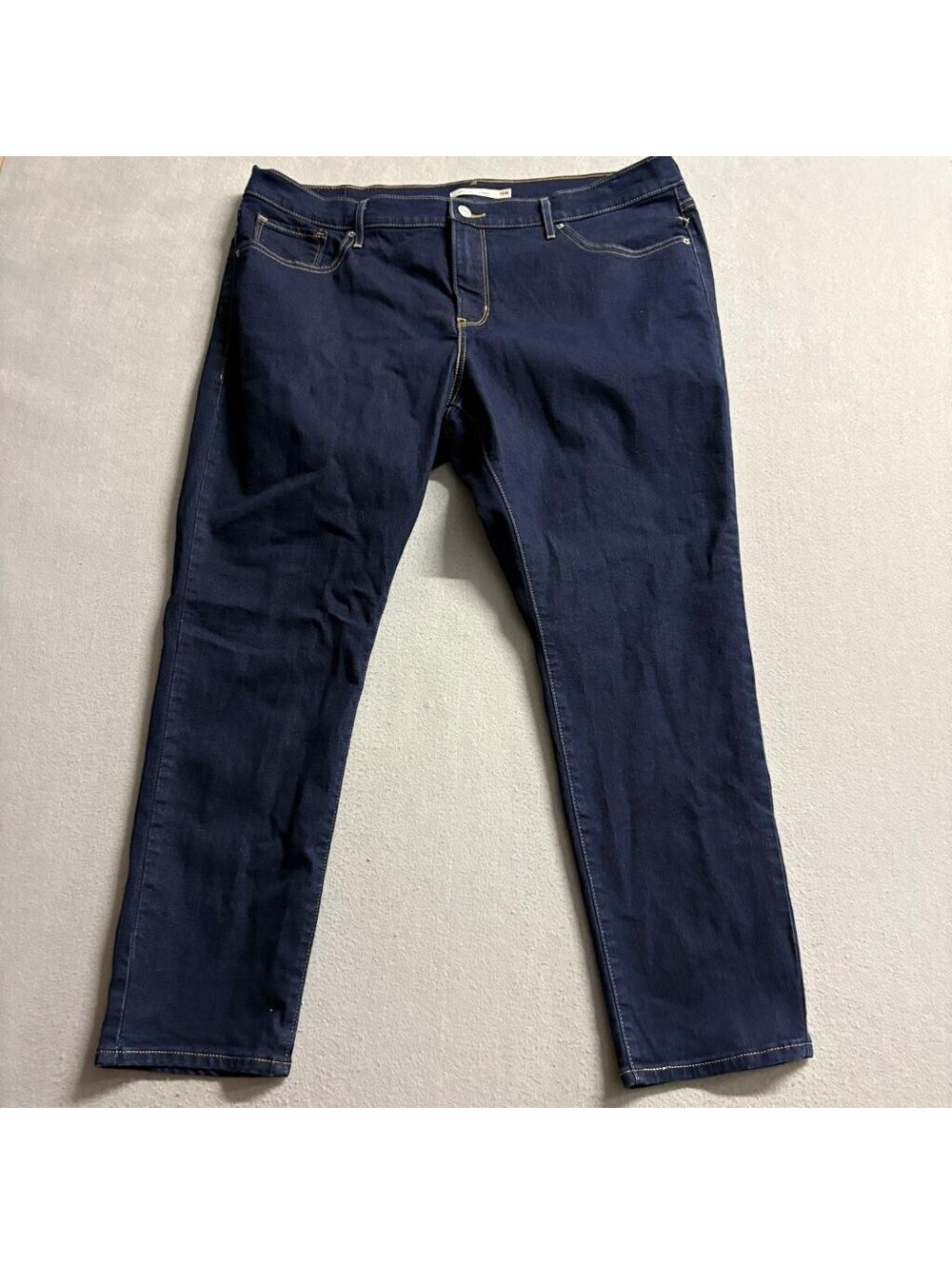 Levi's 311 Shaping Skinny Jeans Womens 18W S Dark Wash Blue Denim Stretch